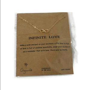💕♥️Dogeared♥️💕Gold Dipped Infinity Necklace
